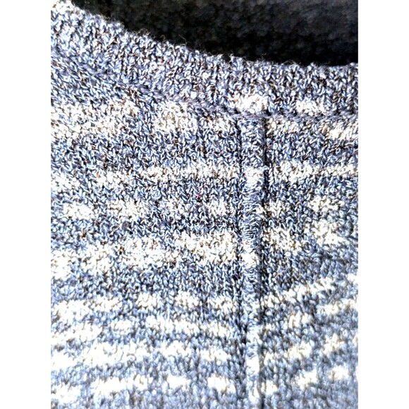 J Jill Womens Pure Jill Pullover V Neck Tunic Sweater Large Blue - Picture 2 of 9